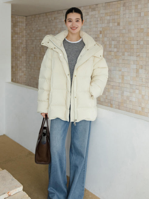 Hooded Down Jacket